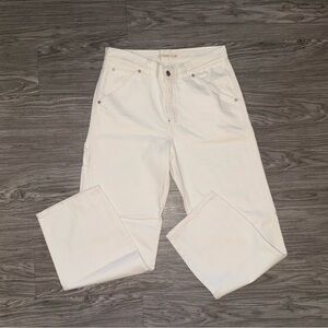 Levi’s Premium Dad Utility Jeans White/Ivory Size 27 Women’s